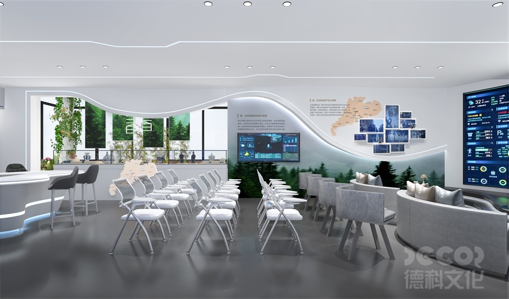 高校實驗室展廳設(shè)計中需要設(shè)置哪些互動區(qū)域？