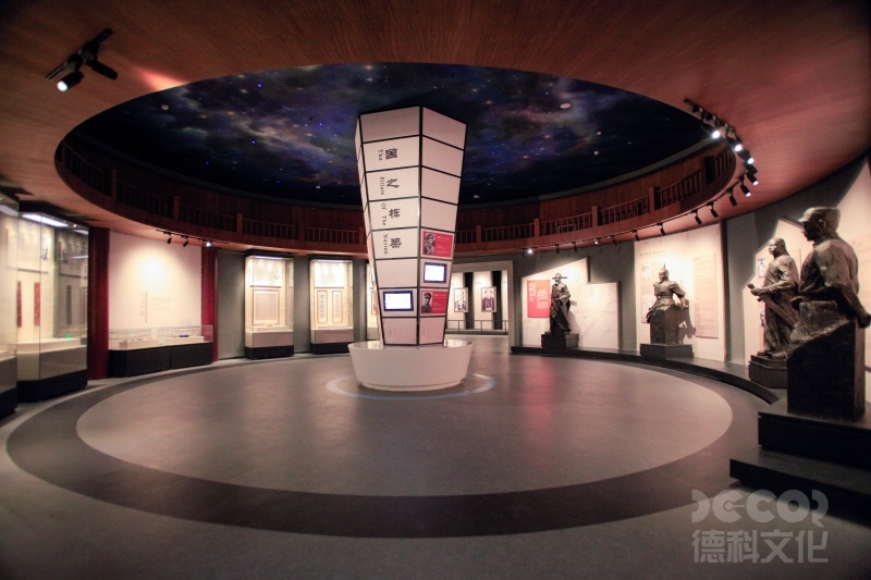 數(shù)字博物館裝修公司對(duì)特殊造型展墻如何預(yù)埋線路？